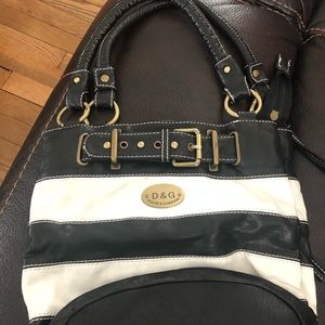 Black and White Dolce and Gabbana Purse